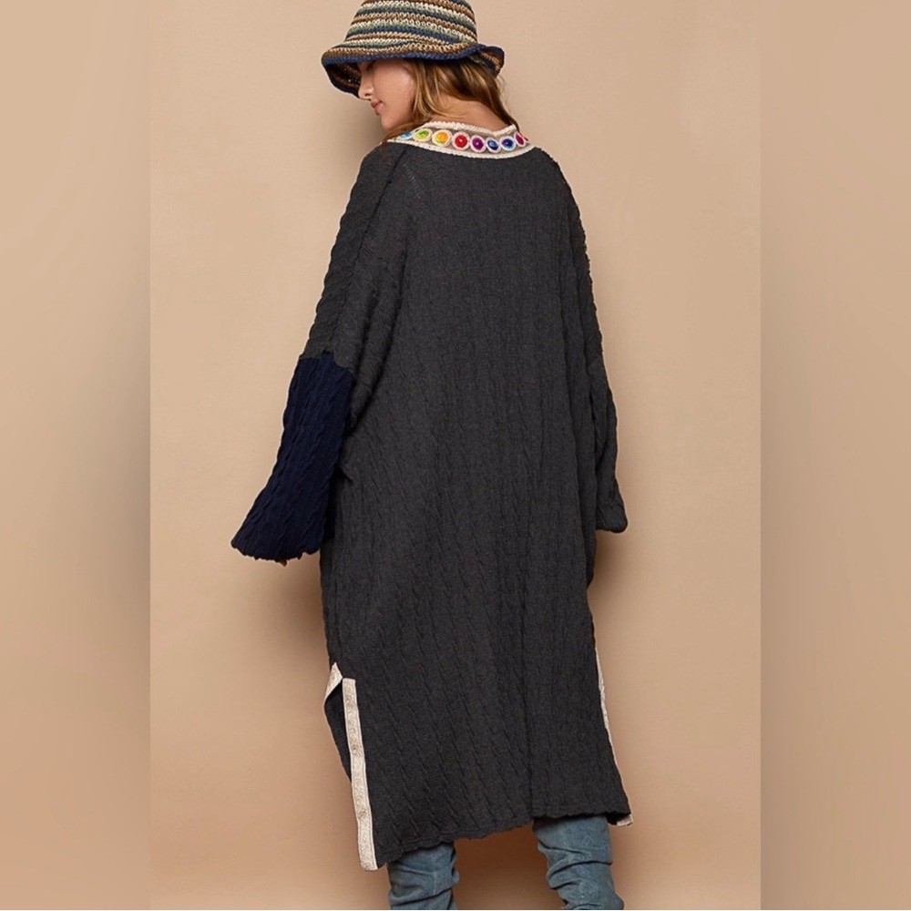 🔥NEW: POL Long Duster Cardigan - Picture 3 of 5